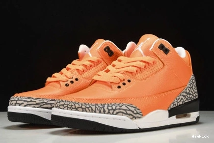 3 RETRO JORDAN "ORANGE" AIR CT8532-801 1018